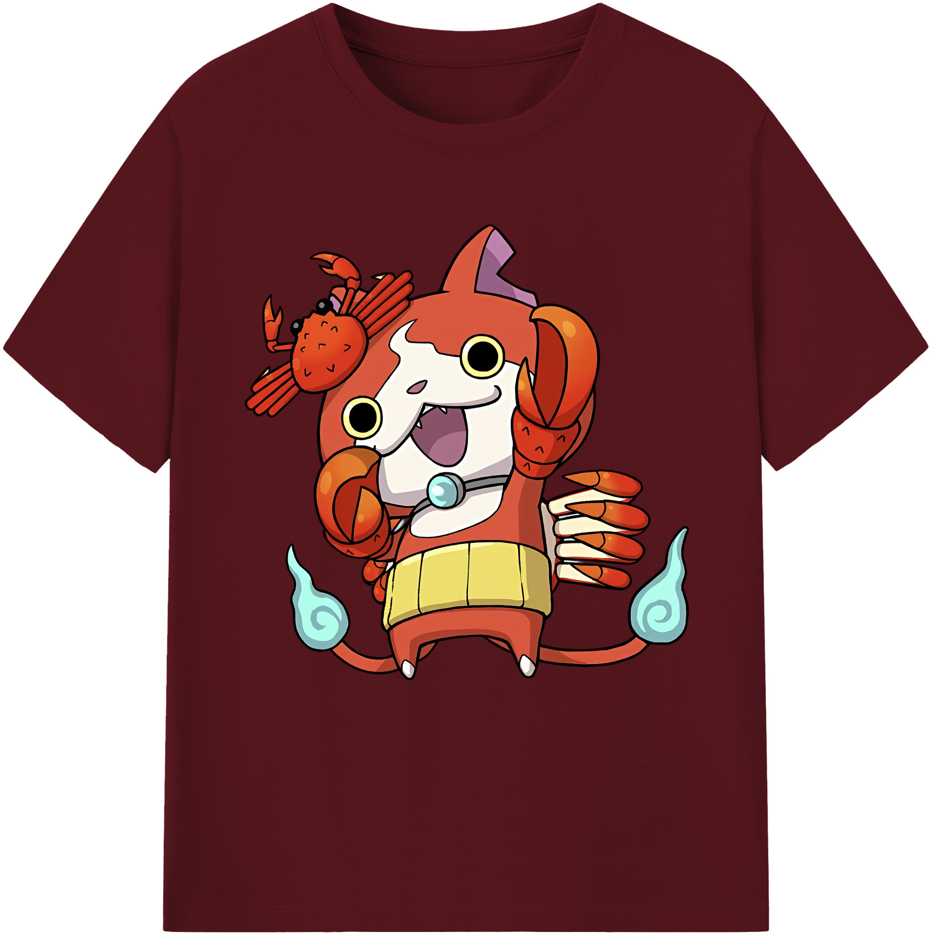 （画像用） 妖怪ウォッチ Yo-kai Watch 綿100％半袖Tシャツ（フロントプリント）